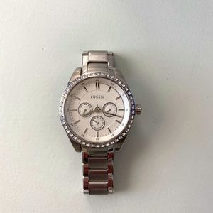 Fossil Watch "Glitz" stainless steel model BQ 1432